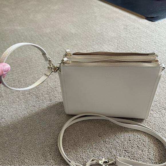 Lo and Sons Crossbody Bag "The Pearl" IVORY - Picture 11 of 15